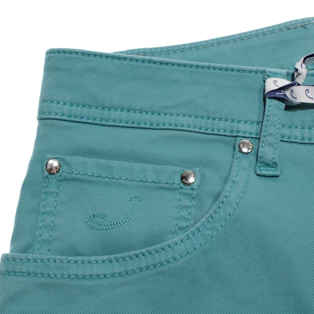 Jacob Cohen NWT 5 Pocket Jeans Size 32 US Slim Fit Nick in Blue Cotton